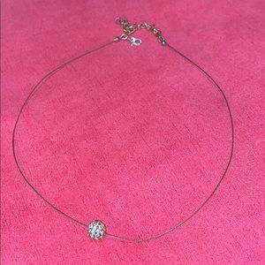 Choker with charm